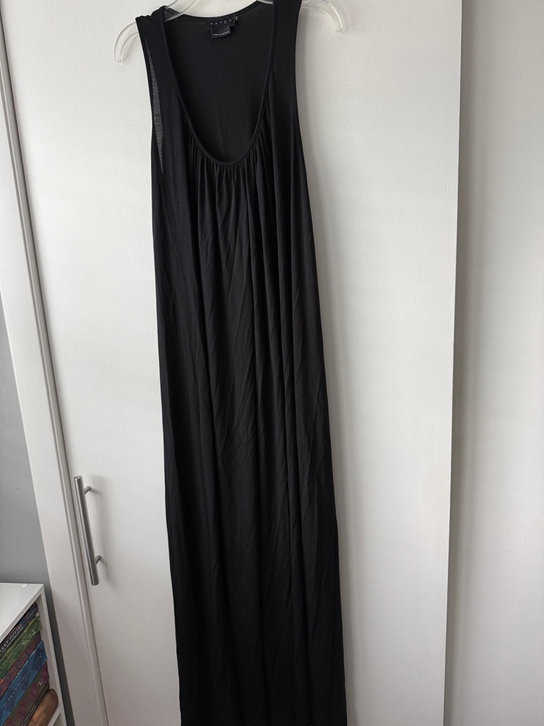 Hatch One Size Black Maxi Dress